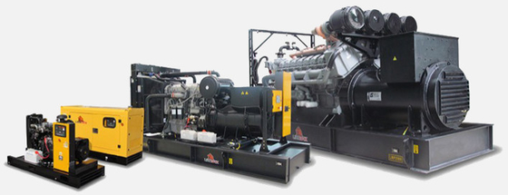 Black Color Diesel Generator Parts IEC60034 BS5000 Certification
